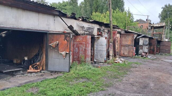 Последствия атаки беспилотников Льгова со стороны ВСУ