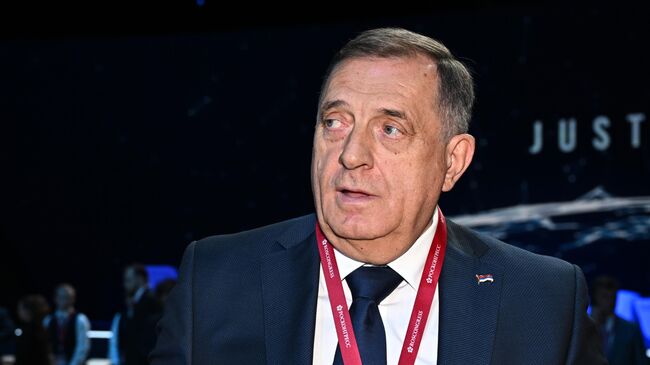 Милорад Додик на ПМЭФ-2025