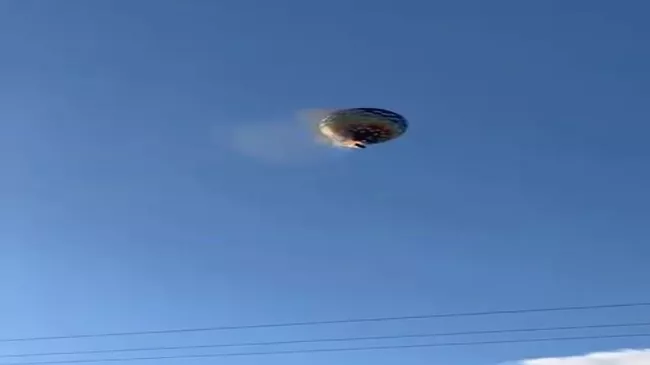 Падение воздушного шара с 22 людьми