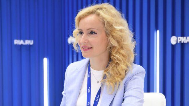 ПМЭФ-2025. Стенд РИА Новости и студия радио Sputnik