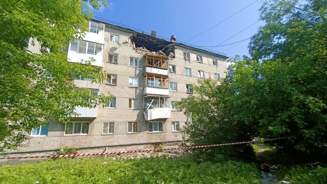 Взрыв газа произошел утром в воскресенье в пятиэтажке в свердловском Серове