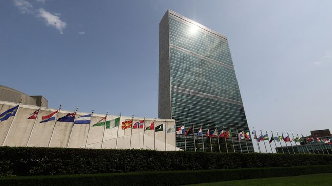Здание Организации объединенных наций в Нью-Йорке