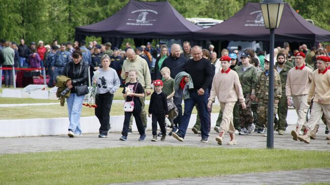 В День памяти и скорби в Ржеве состоялась церемония перезахоронения останков 817 воинов, погибших в Великой Отечественной войне