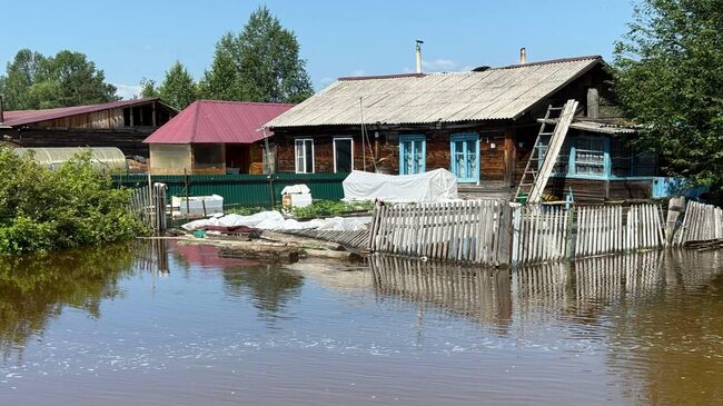 Последствия выхода рек из берегов в Хабаровском крае