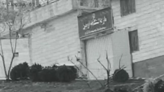 Удар по входу в тюрьму Эвин в Тегеране