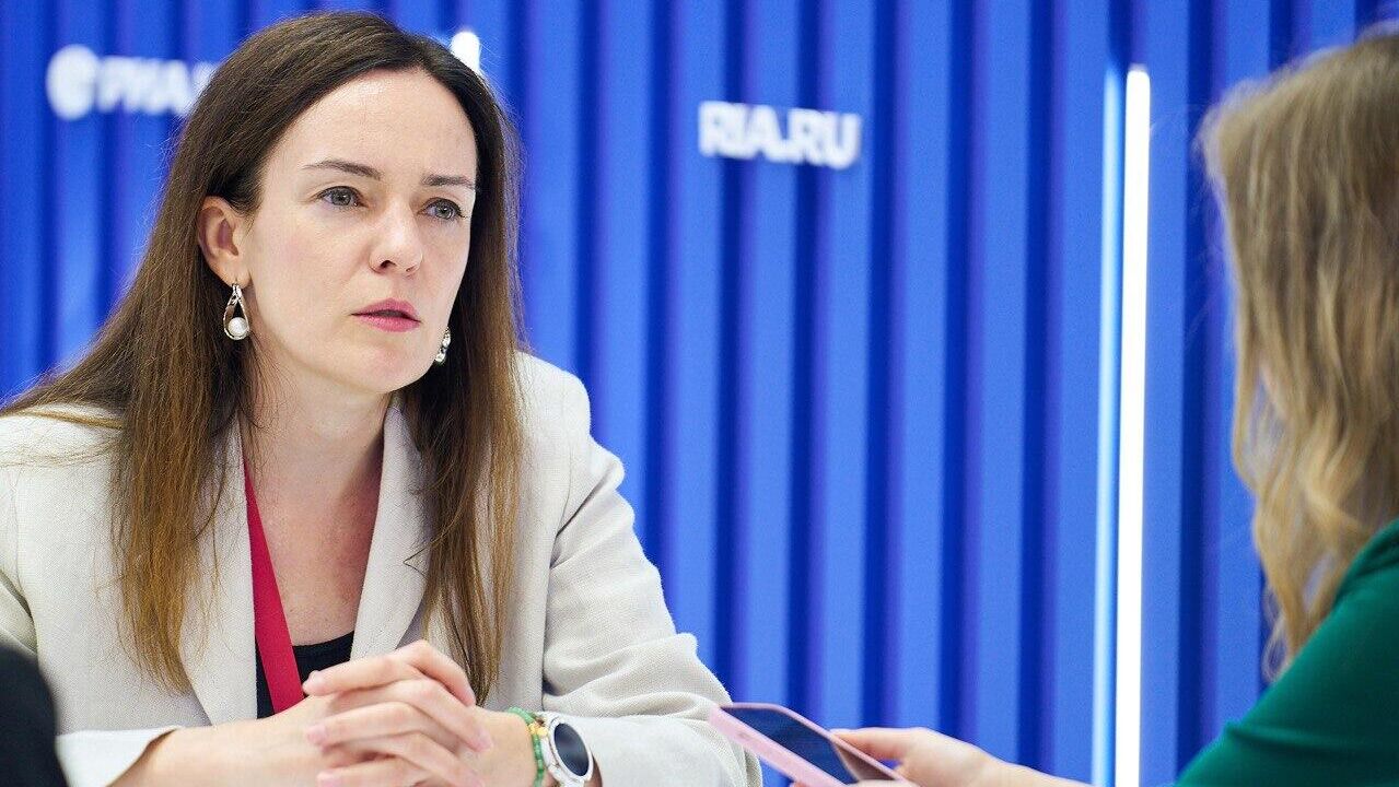 Заместитель мэра Москвы в правительстве Москвы, руководитель департамента экономической политики и развития города Москвы Мария Багреева - РИА Новости, 1920, 23.06.2025