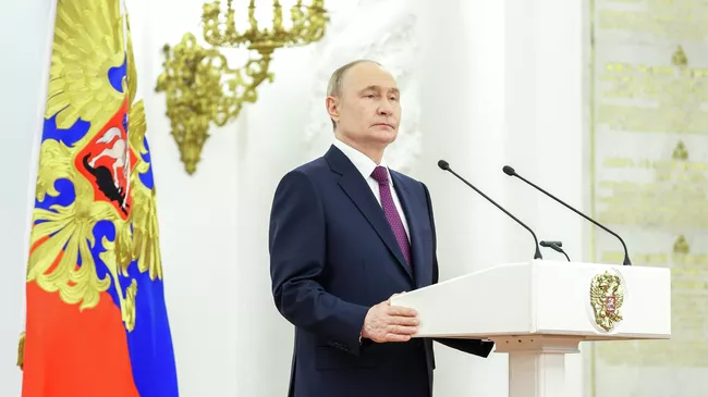 Президент России Владимир Путин