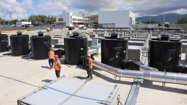 Новый комплекс очистных сооружений в городе-курорте Геленджик