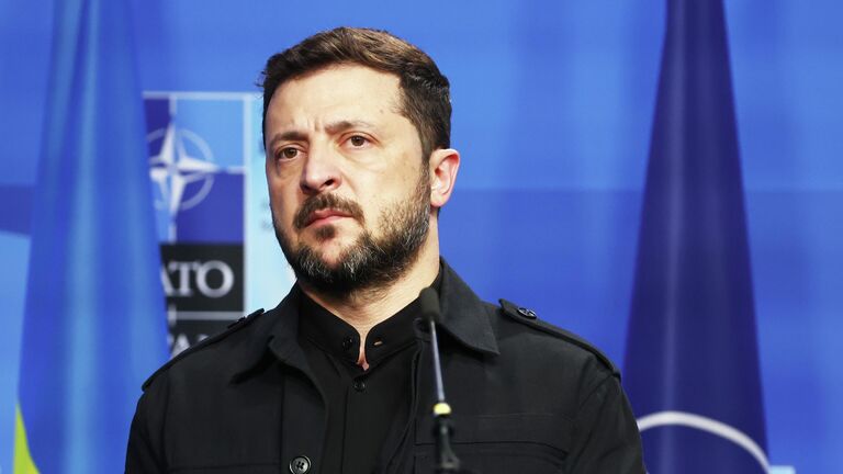 Владимир Зеленский на саммите НАТО в Гааге Владимир Зеленский на саммите НАТО в Гааге