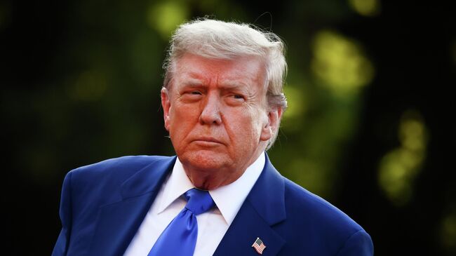 Президент США Дональд Трамп на саммите НАТО в Гааге