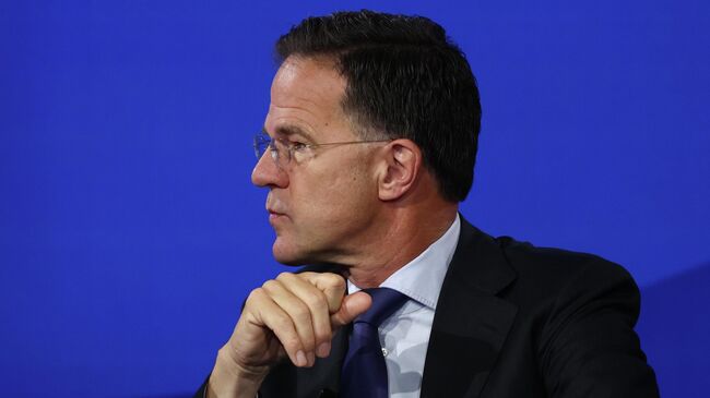 Генсек НАТО Марк Рютте на саммите НАТО в Гааге