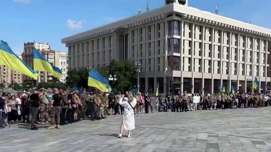 Протест на майдане в центре Киева - РИА Новости, 1920, 21.08.2025