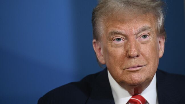 Президент США Дональд Трамп на саммите НАТО в Гааге