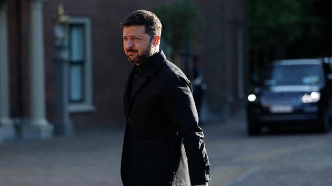 Владимир Зеленский на саммите НАТО в Гааге