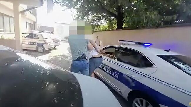 Задержание подозреваемого в подготовке переворота в Сербии