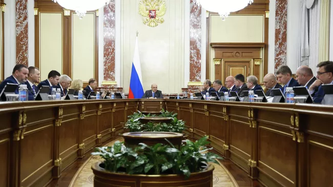Председатель правительства Михаил Мишустин