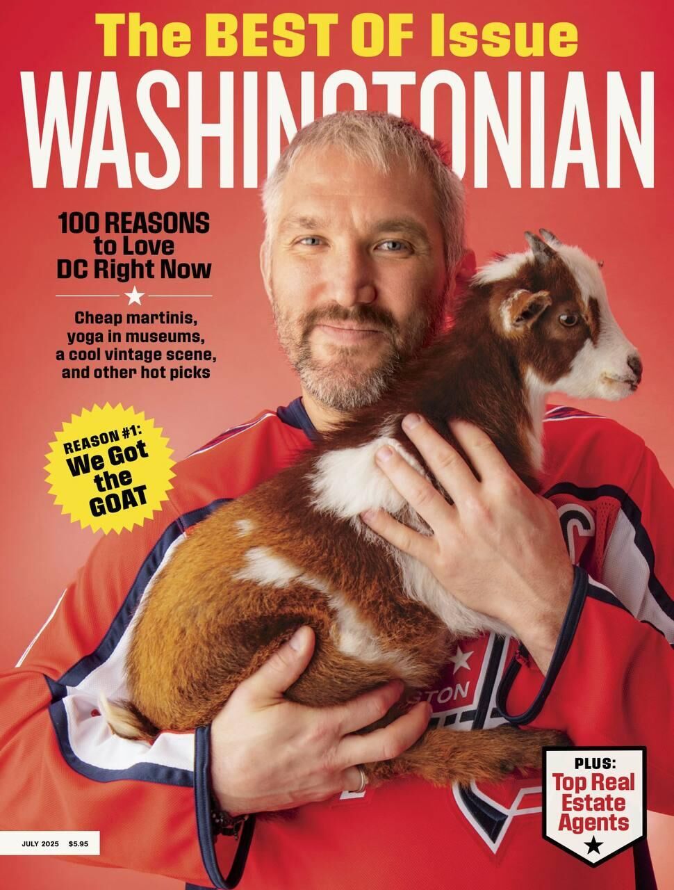 Александр Овечкин на обложке номера американского журнала Washingtonian - РИА Новости, 1920, 26.06.2025