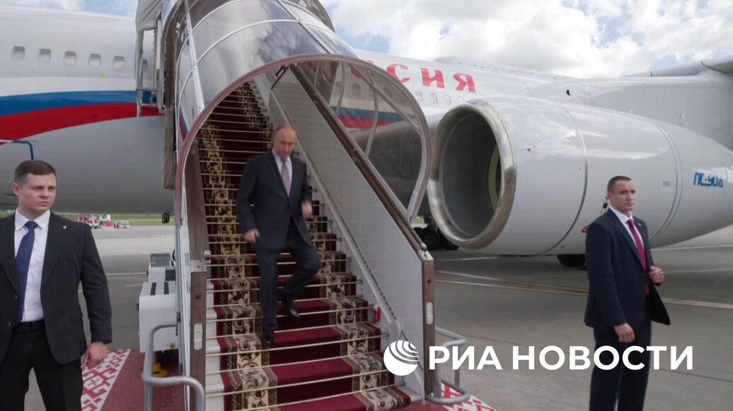 Путин прибыл в Минск на саммит ЕАЭС