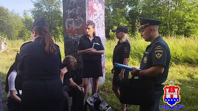 Неустановленный предмет, взорвавшийся в Калининграде