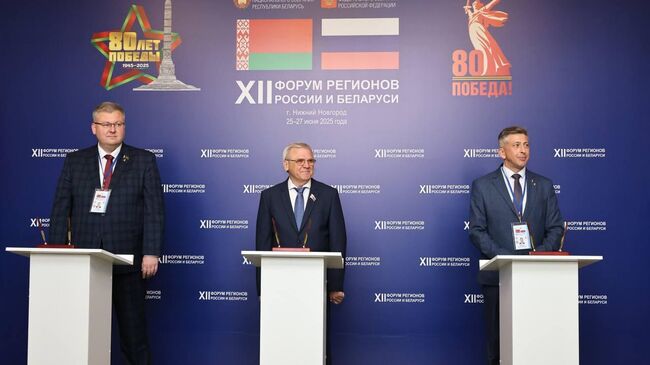 Спикер нижегородского парламента Люлин призвал регионы к совместной работе