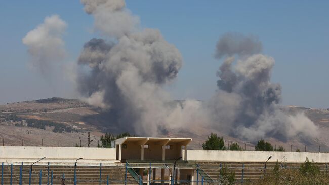 Израильский удар по Ливану