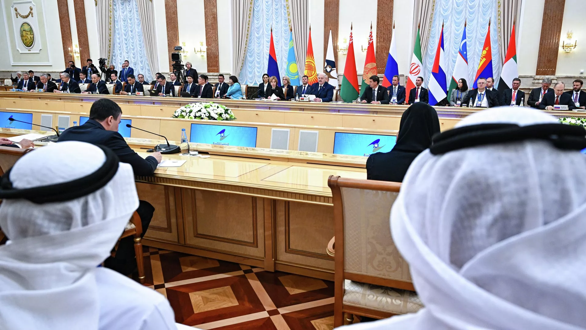 Заседание Высшего Евразийский экономического совета в расширенном составе в Минске - РИА Новости, 1920, 27.06.2025