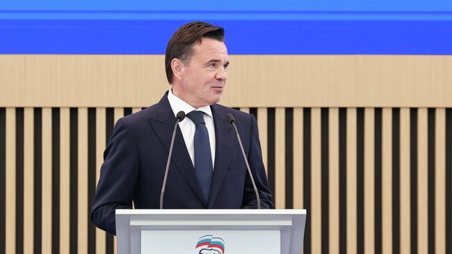 Губернатор Московской области Андрей Воробьев