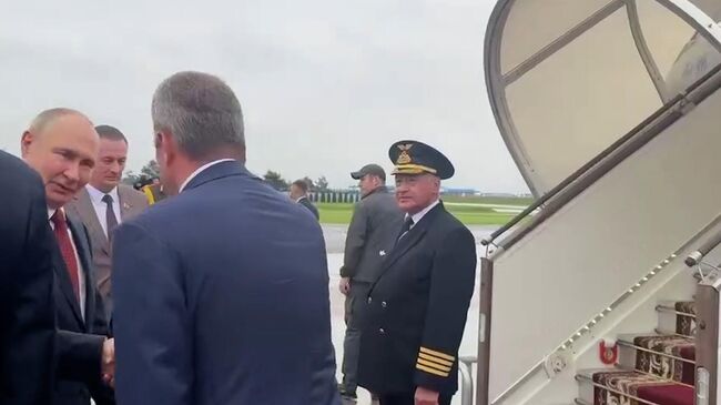 Завершение визита Путина в Белоруссию