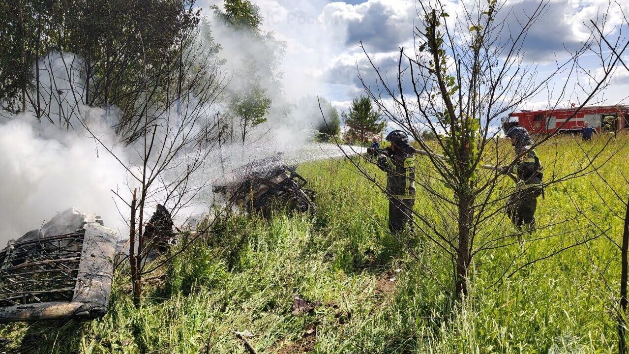 Падение легкомоторного самолета в городском округе Коломна Падение легкомоторного самолета в городском округе Коломна - РИА Новости, 1920, 28.06.2025