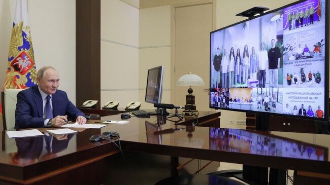 Фронтовая песня участника видеоконференции с Путиным