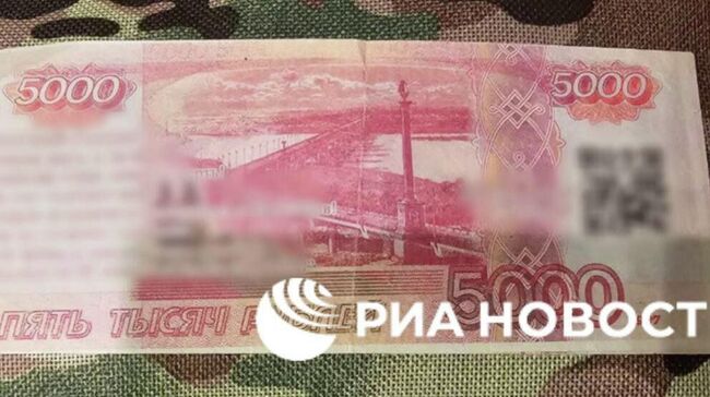 Украинские агитационные листовки в виде пятитысячных купюр обнаружены в Суджанском районе Курской области