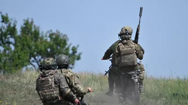 Российские военнослужащие