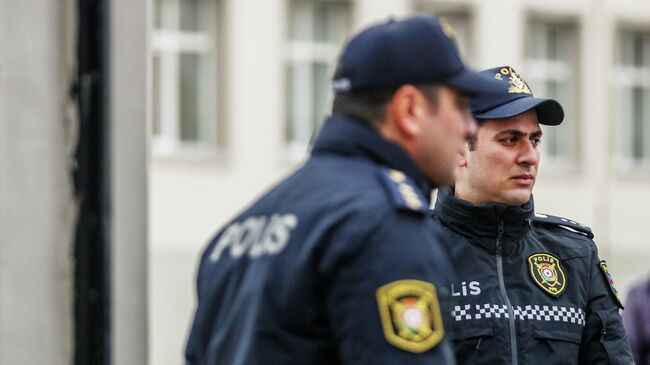 Азербайджанские полицейские