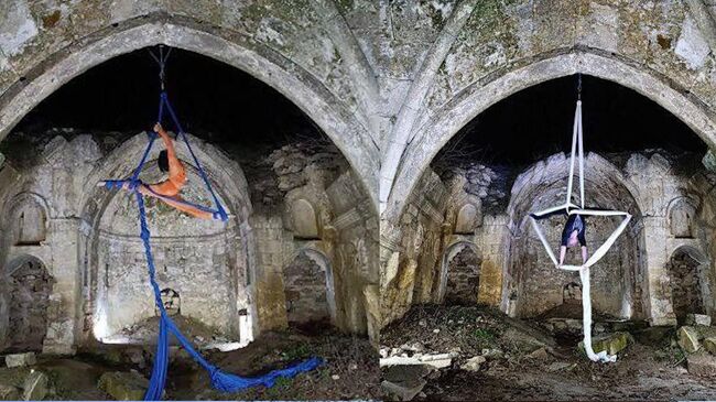 Кадры фотосессии в храме Сурб Егия