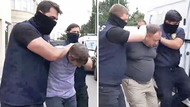 Задержание сотрудников Sputnik Азербайджан в Баку