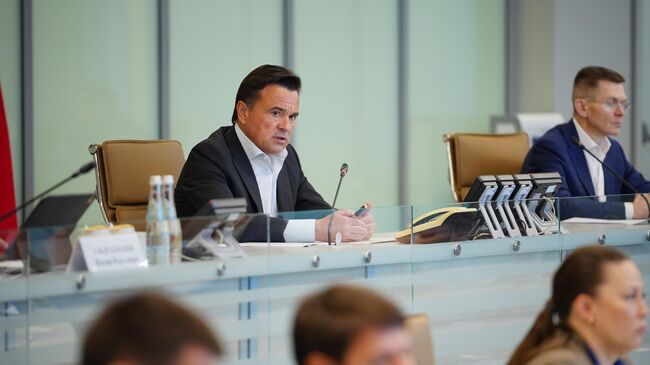 Губернатор Московской области Андрей Воробьев