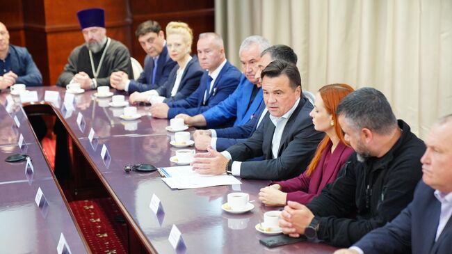 Губернатор Московской области Андрей Воробьев