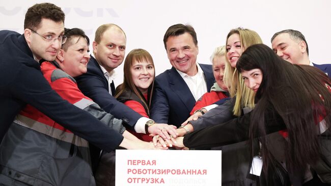 Первая роботизированная отгрузка