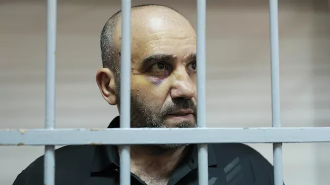 Ахлиман Гянджиев на заседании суда в Екатеринбурге