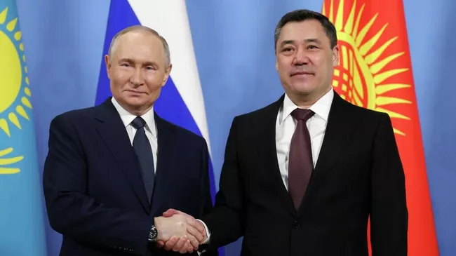 LIVE: Встреча Путина с президентом Киргизии Жапаровым