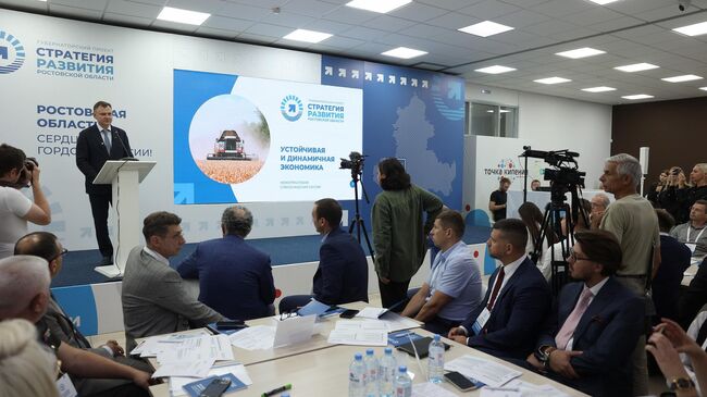 Межотраслевая стратегическая сессия Устойчивая и динамичная экономика в Ростове-на-Дону