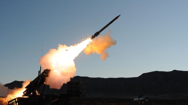 Пуск ракеты PAC-3 MSE из ЗРК Patriot