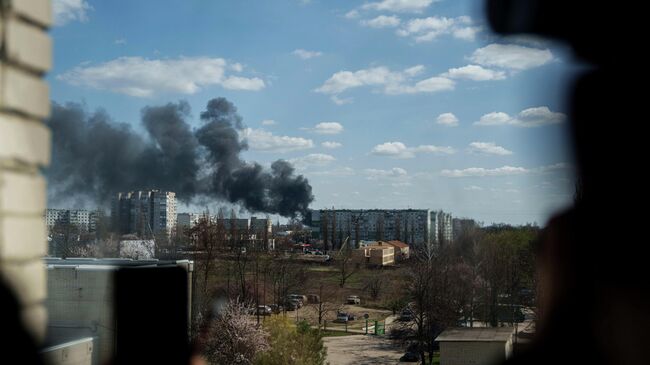 Дым в Сумах