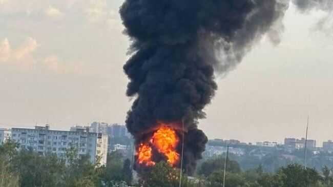 Последствия атаки БПЛА на Сергиев Посад