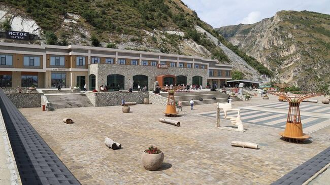 Новый туристический комплекс вблизи Сулакского каньона