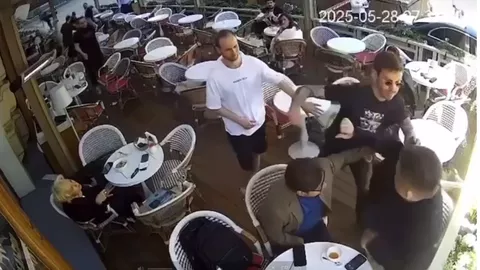Кадр с камеры видеонаблюдения