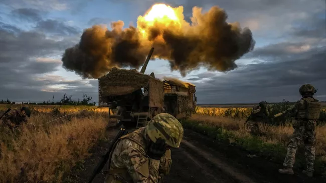 Боевая работа артиллеристов в зоне СВО