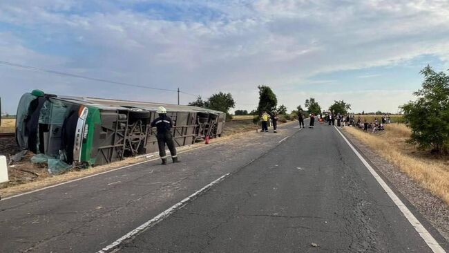 Автобус с украинцами попал в ДТП в Венгрии