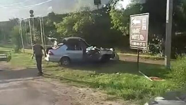 ДТП на 13-м километре дороги Славгород-Яровое