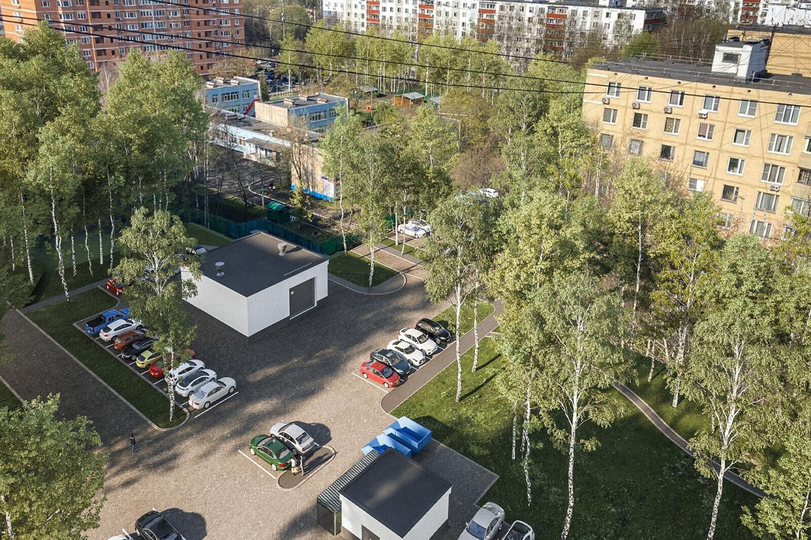 Благоустройство в районе Коньково - РИА Новости, 1920, 07.07.2025